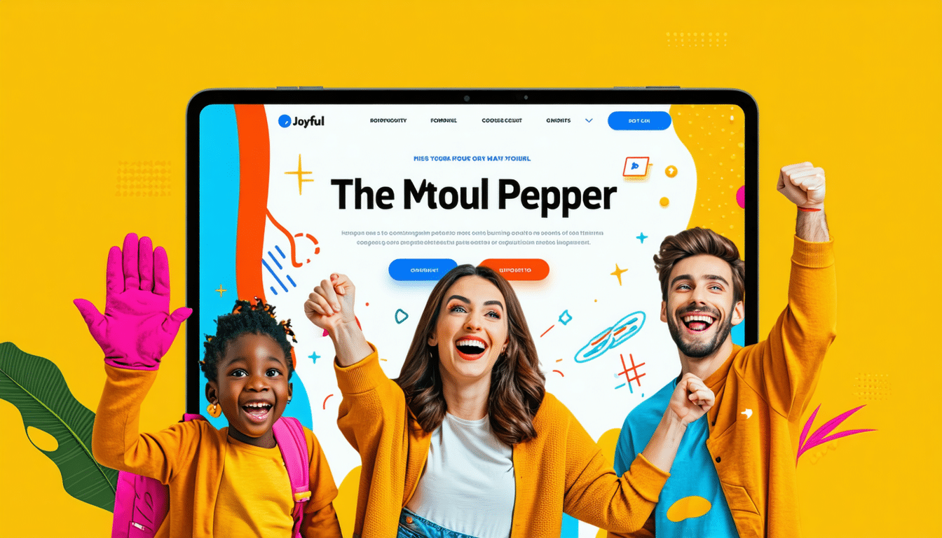 Concevoir un site qui s’agrandit avec la joie